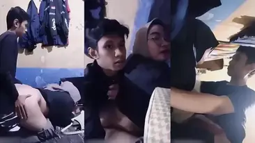 Bokep Jilbab Kacamata Basah Kuyup Lendir Banjir poster